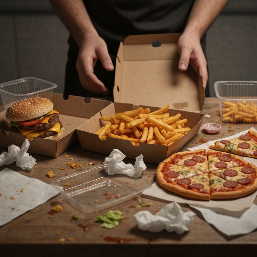 Delivery poco saludable